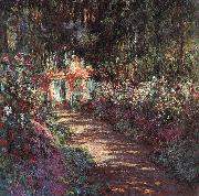 Claude Monet The Garden in Flower China oil painting reproduction